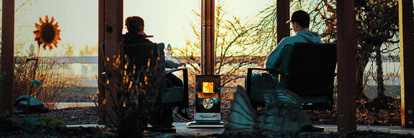 Lil' Timber - Wood Pellet Patio Heater For the Outdoorsman Timber Stoves