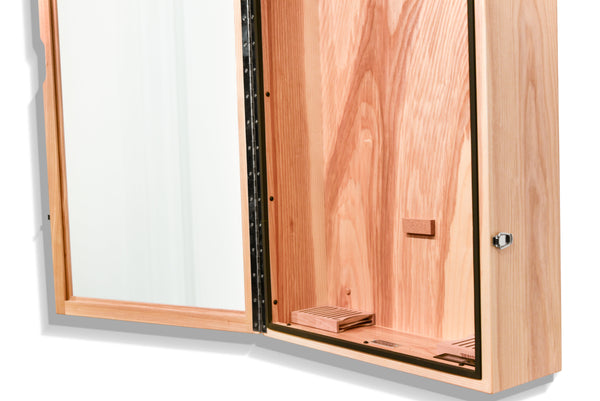 ClimaCase Rectangle Humidor - Northern White Ash