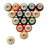 NFL Teams - Billiard Ball Sets For the Player American Gaming Supply Green Bay Packers
