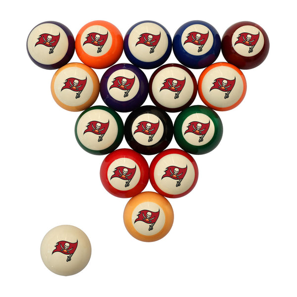 NFL Teams - Billiard Ball Sets For the Player American Gaming Supply Tampa Bay Buccaneers