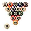 NFL Teams - Billiard Ball Sets For the Player American Gaming Supply Las Vegas Raiders