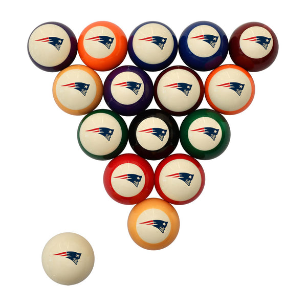 NFL Teams - Billiard Ball Sets For the Player American Gaming Supply New England Patriots