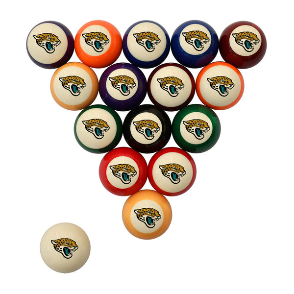 NFL Teams - Billiard Ball Sets For the Player American Gaming Supply Jacksonville Jaguars