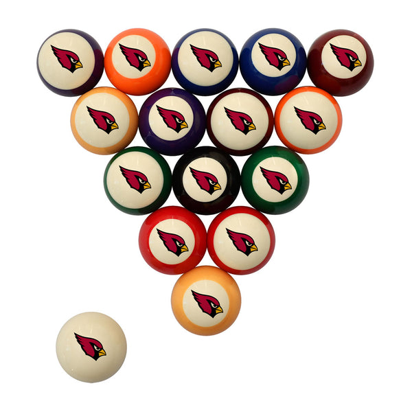 NFL Teams - Billiard Ball Sets For the Player American Gaming Supply Arizona Cardinals