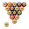 NFL Teams - Billiard Ball Sets For the Player American Gaming Supply Washington Commanders