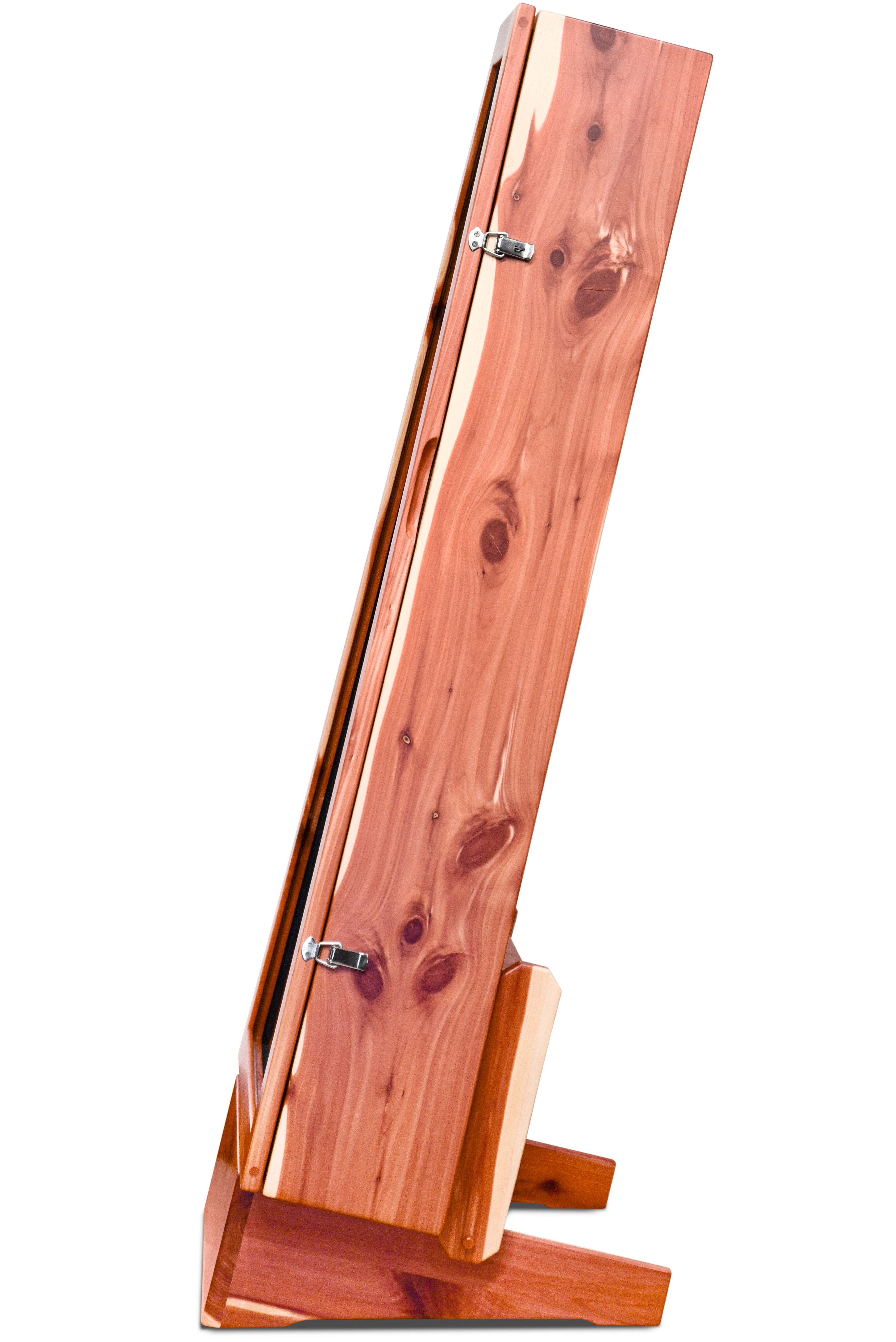 ClimaStand Triangle Humidor with Base - Cedar