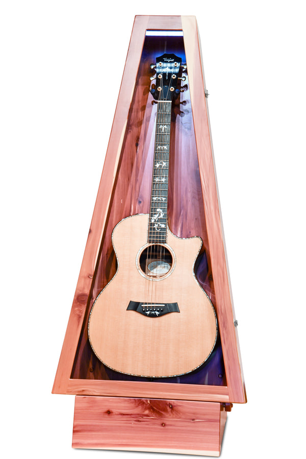 ClimaStand Triangle Humidor with Base - Cedar