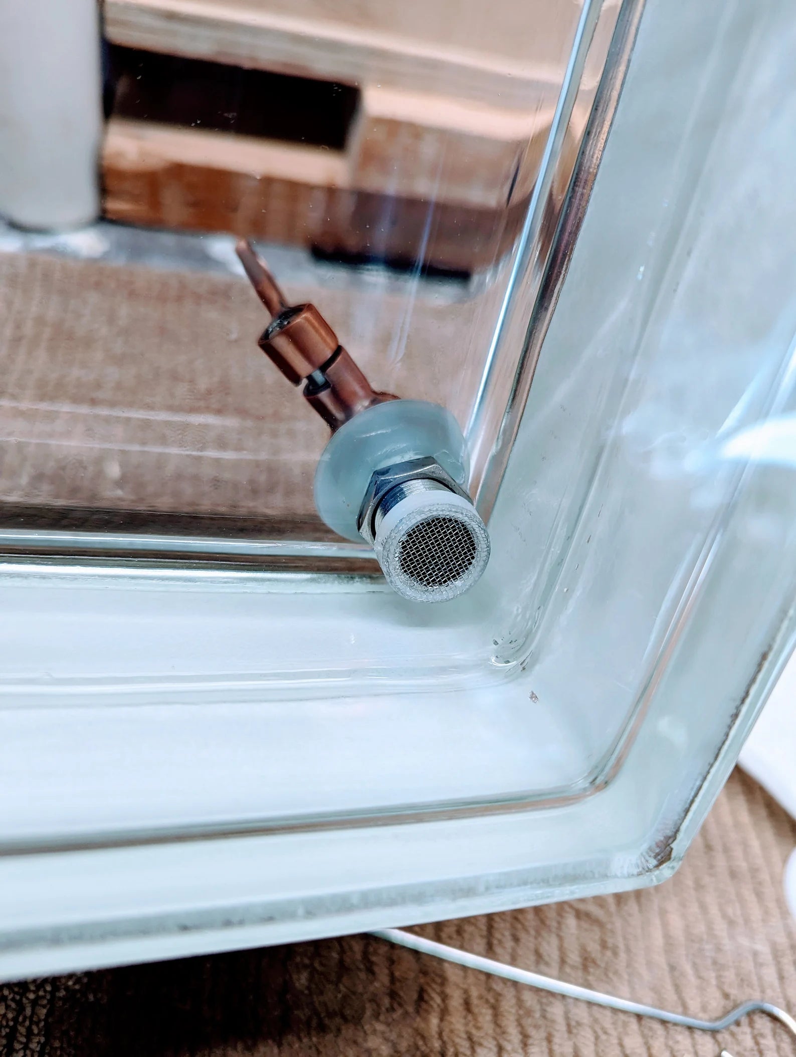 Glass Block - Bourbon and Wine Decanter For the Bar Studio Allen Shop