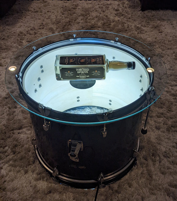 Bass Drum Coffee Table For the Music Lover Art of Rock and Roll