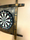 Bourbon Barrel Stave Dart Board For the Player Bluegrass Barrels