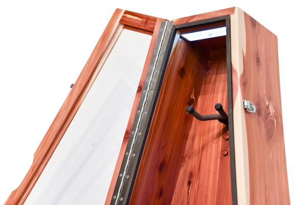 ClimaStand Triangle Humidor with Base - Cedar