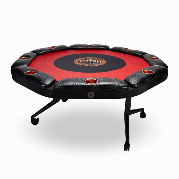 Triton Classic Folding 8 Player Poker Table