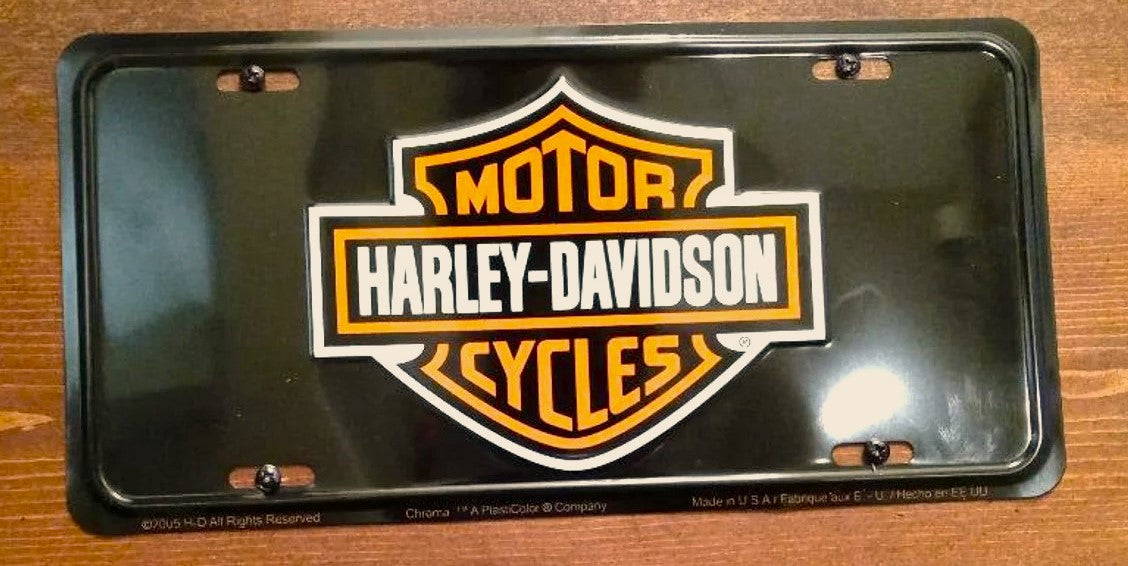 Harley-Davidson - License Plate Spark Plug Rack For the Gear Head Lean2 Designs