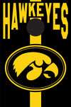 Cornhole Boards - University of Iowa Hawkeyes For the Player Moseye Pong