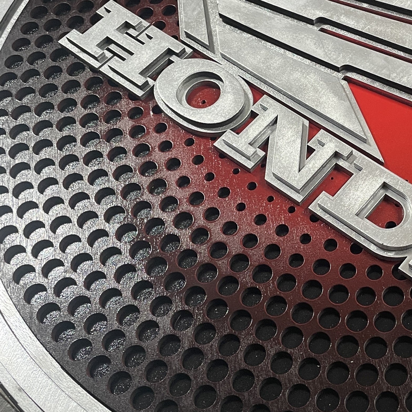 Honda Motorcycles - Layered Wood Sign For the Gear Head Arizona Copper Beard