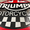 Triumph Motorcycles - Layered Wood Sign For the Gear Head Arizona Copper Beard