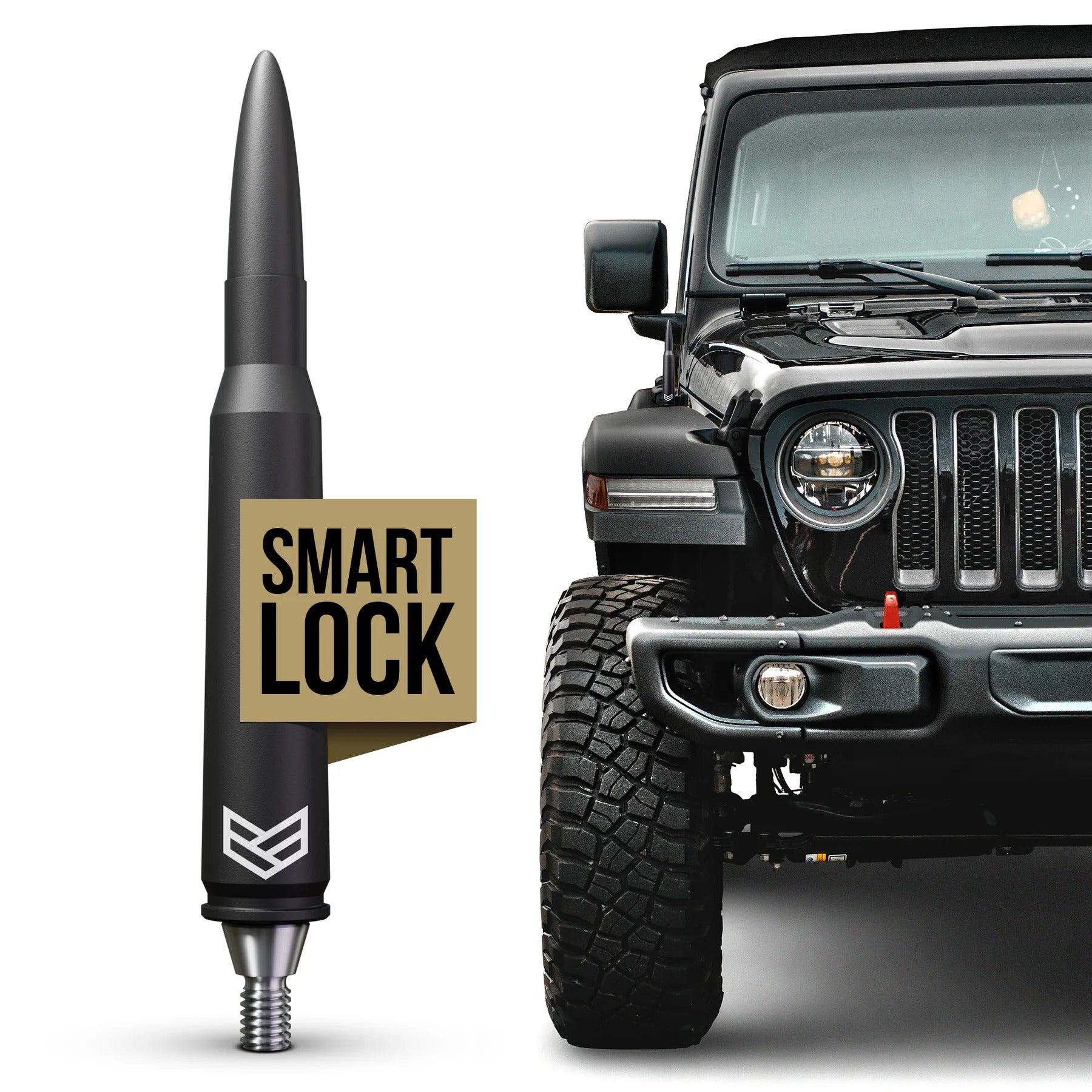 Jeep - 50 Caliber Bullet Antenna For the Gear Head Ronin Factory