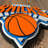 New York Knicks - Layered Wood Sign For the Sports Lover Arizona Copper Beard