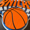 New York Knicks - Layered Wood Sign For the Sports Lover Arizona Copper Beard