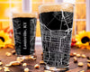 City Map Pint Glass - Top 50 US Cities
