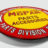 Chrysler Mopar Parts and Accessories - Tin Metal Sign For the Gear Head Sign Box Co.