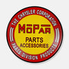 Chrysler Mopar Parts and Accessories - Tin Metal Sign For the Gear Head Sign Box Co.