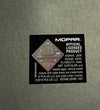 Chrysler Mopar Parts and Accessories - Tin Metal Sign For the Gear Head Sign Box Co.