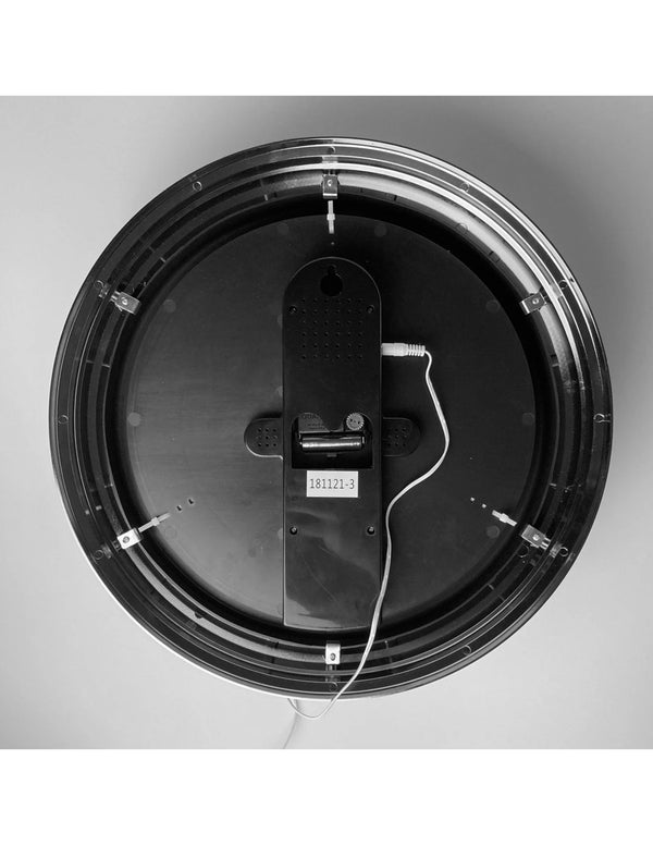 Mother Road Motorcycle Repair - Metal White Neon Clock For the Gear Head Sign Box Co.