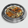 Mother Road Motorcycle Repair - Metal White Neon Clock For the Gear Head Sign Box Co.