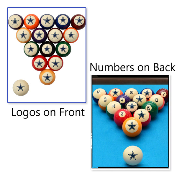 NFL Teams - Billiard Ball Sets For the Player American Gaming Supply Choose a Team...
