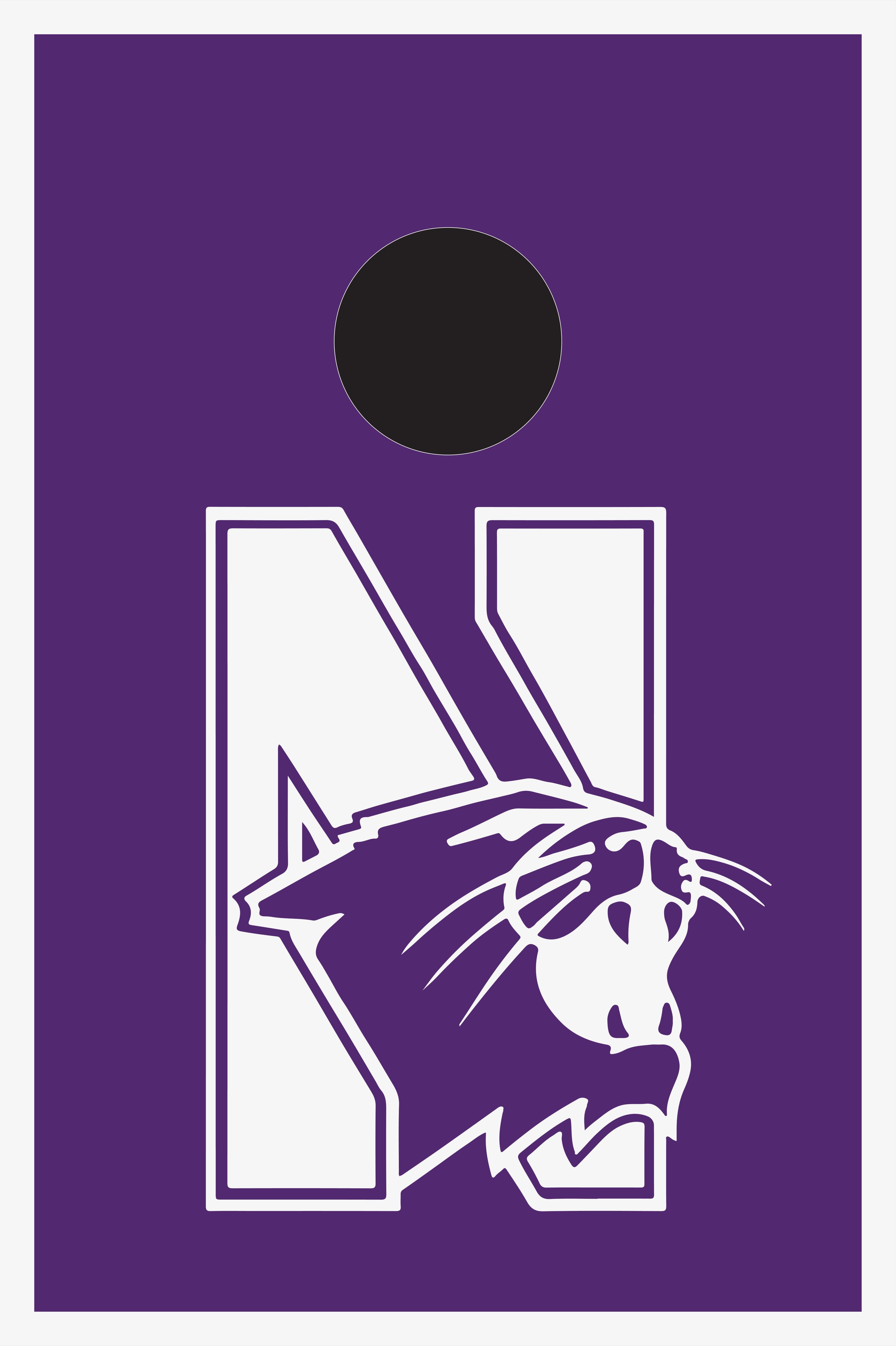 Cornhole Boards - Northwestern University For the Player Moseye Pong