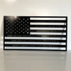 Pledge of Allegiance American Flag - Laser Etched Metal For the Man Cave McCurdy Woodworking