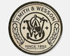 Smith & Wesson 'Since 1852' - Tin Metal Sign For the Man Cave Sign Box Co.