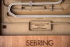 Sebring International Raceway - 3D Wood Track Map For the Gear Head Karta Trek