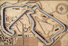 Silverstone Circuit - Formula 1 - 3D Wood Track Map For the Gear Head Karta Trek