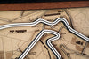 Silverstone Circuit - Formula 1 - 3D Wood Track Map For the Gear Head Karta Trek