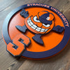 Syracuse University Orange - Layered Wood Sign For the Sports Lover Arizona Copper Beard