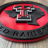 Texas Tech Red Raiders - Layered Wood Sign For the Sports Lover Arizona Copper Beard