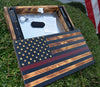 Thin Red Line American Flag Concealed Gun Case - With Magnetic Release For the Outdoorsman 13 Stripes