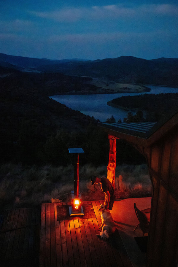 Lil' Timber - Wood Pellet Patio Heater For the Outdoorsman Timber Stoves