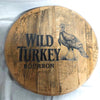 Wild Turkey Bourbon Barrel Top - Wall Hanging For the Man Cave Gambill Woodworking
