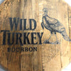 Wild Turkey Bourbon Barrel Top - Wall Hanging For the Man Cave Gambill Woodworking
