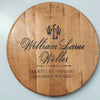 Weller Bourbon Barrel Top - Wall Hanging For the Man Cave Gambill Woodworking