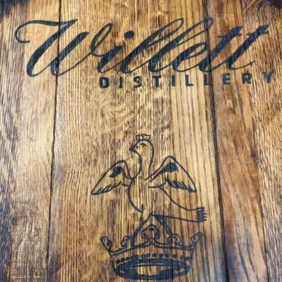 Willett Bourbon Barrel Top - Wall Hanging For the Man Cave Gambill Woodworking