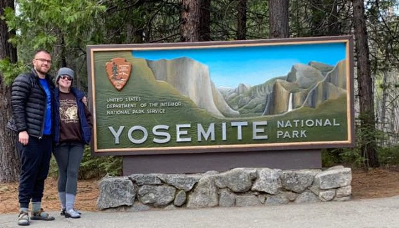 Yosemite National Park – Wood Replica Entrance Sign For the Outdoorsman Tiny Wooden Signs