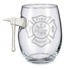 BenShot Fire Axe Glass - Maltese Cross