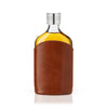 Parker Leather-Wrapped Glass Flask