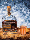 Bourbon Bottle Print - Woodford Reserve For the Man Cave Kim Perry Studios