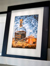Bourbon Bottle Print - Woodford Reserve For the Man Cave Kim Perry Studios