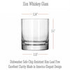City Map Rocks Glass - Top 50 US Cities For the Bar Hometown Gifts